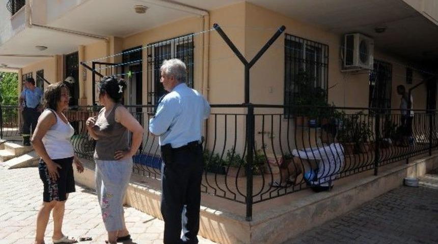 Apartmanın Giriş Katında Korkutan Yangın