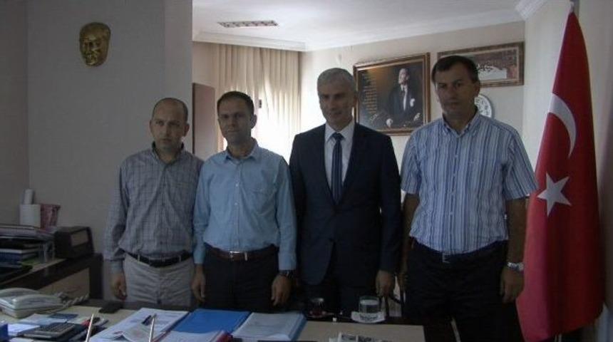 Mesiad Başkanı &Uuml;mit Velioğlu İl Genel Meclisi Başkanı İsmail Terzi&rsquo;yi Ziyaret Etti