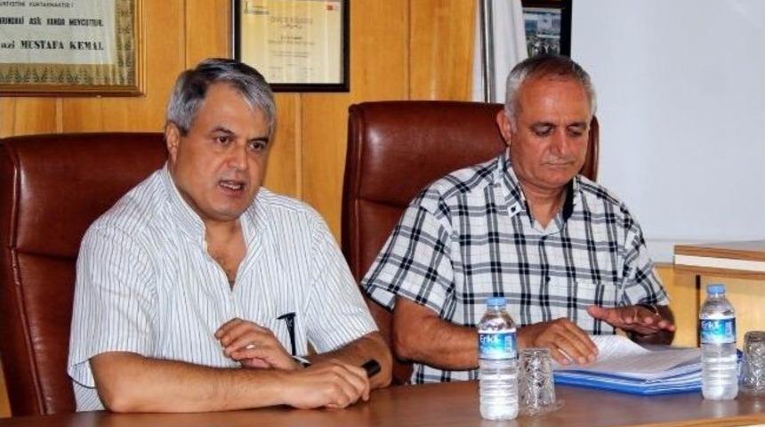 Kaymakam Erguvan &Ouml;nc&uuml;l&uuml;ğ&uuml;nde Sorunlar Tartışıldı