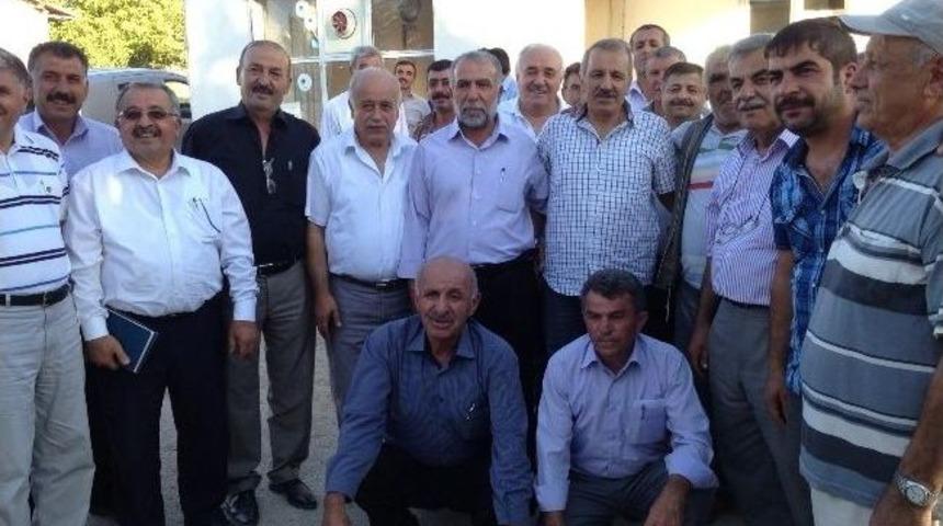 Milletvekili Mustafa Şahin, Ak&ccedil;adağ&rsquo;ı Ziyaret Etti