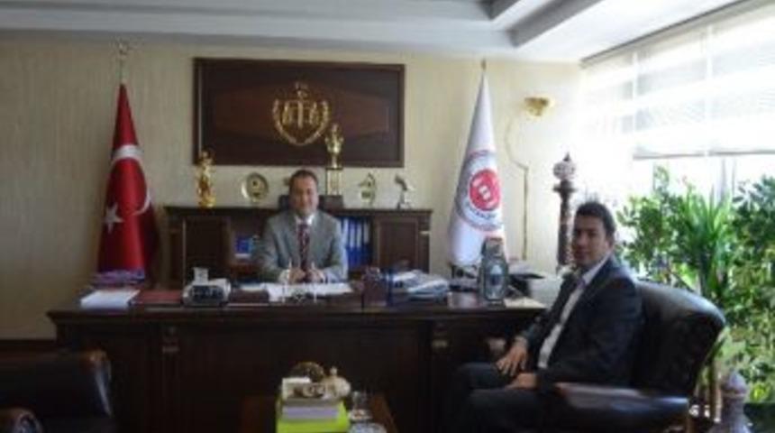 Ulupınar, Ceza Ve Tevkif Evleri Genel M&uuml;d&uuml;r&uuml;n&uuml; Makamında Ziyaret Etti