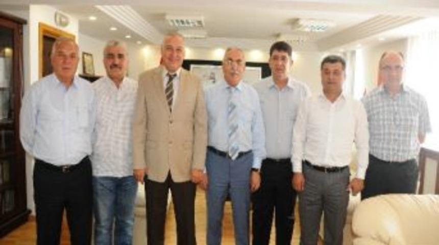 Aesob Y&ouml;netiminden Kaymakam Can&rsquo;a Ziyaret