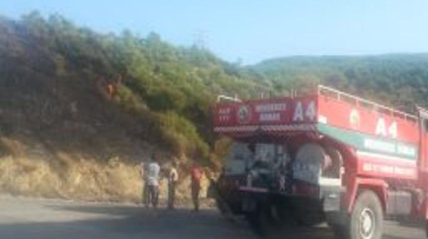 İzmir'de &Ccedil;ıkan Orman Yangını S&ouml;nd&uuml;r&uuml;ld&uuml;