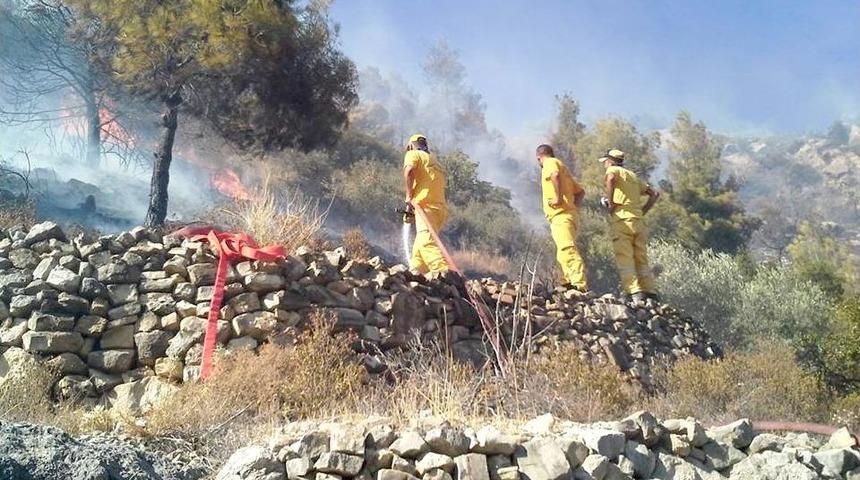 Silifke&rsquo;de Yangın