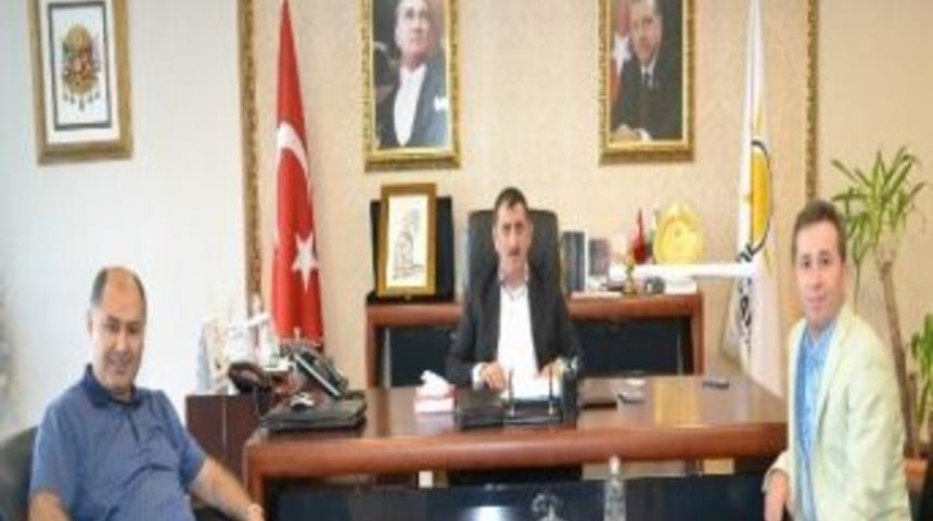 Milletvekili Kavaklıoğlu, İl Başkanı K&ouml;ktaş'ı Ziyaret Etti