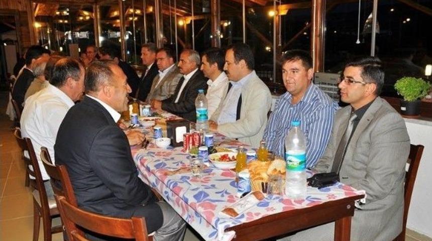 Tosya İl&ccedil;e Emniyet M&uuml;d&uuml;r&uuml; Kaan Yıkılmaz'a Veda Yemeği