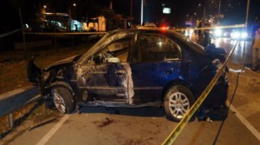 Şile Yolu'nda trafik kazası: 1 &ouml;l&uuml;, 3 yaralı