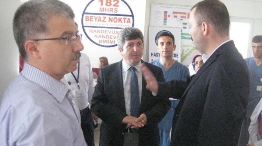 Genel Sekreter Dr. Hasan Aydınlık Farabi&rsquo;de İncelemelerde Bulundu