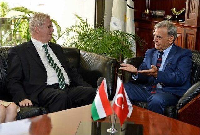 Kocaoğlu, Macar Mevkidaşını Ağırladı 1