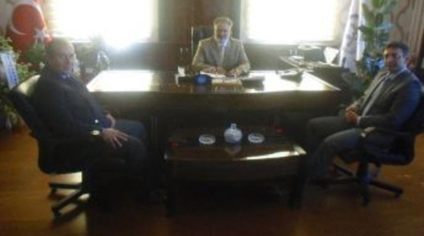 Tortum Kaymakamı Ve İl&ccedil;e M&uuml;ft&uuml;s&uuml;nden Hayırlı Olsun Ziyareti