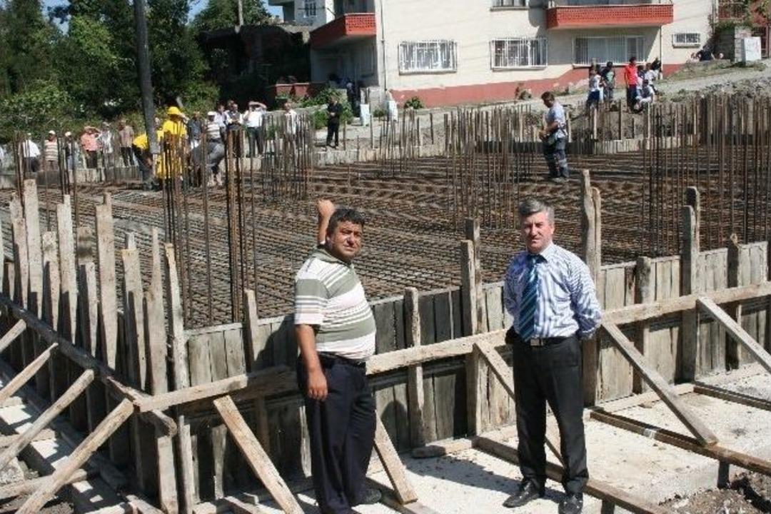 Filyos&rsquo;ta Cami Temeli T&ouml;renle Atıldı