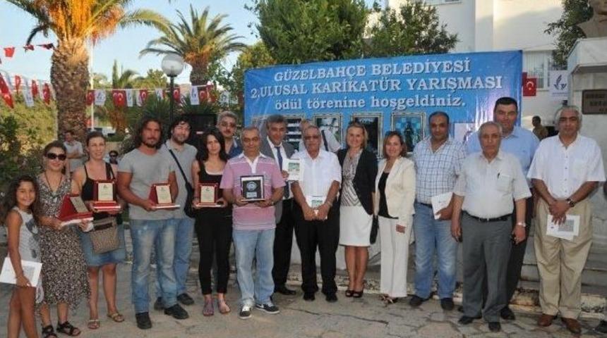 G&uuml;zelbah&ccedil;e'nin Karikat&uuml;r Oskarları Sahiplerini Buldu