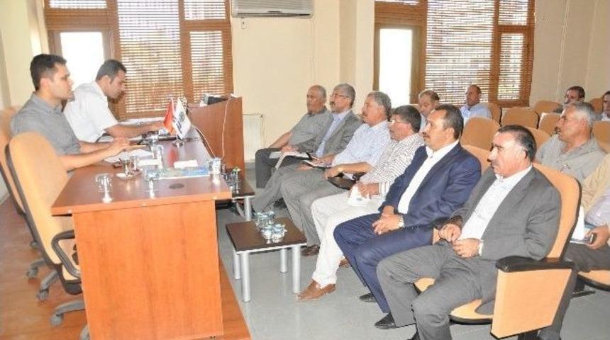 Borsa &Uuml;yeleri, Tarımsal Kesinti Konusunda Bilgilendirildi