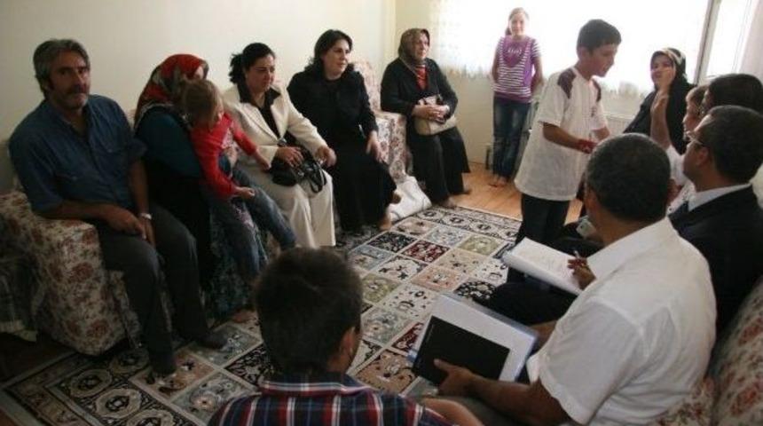 Aksaray'da Şehit Aileleri Ve Gazilere Ziyaret