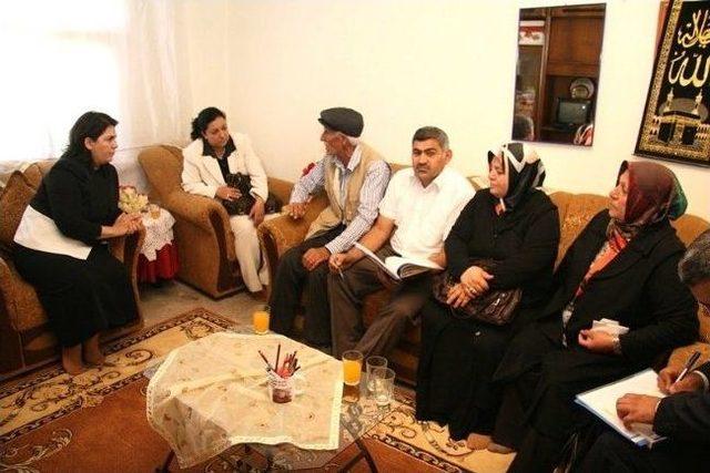 Aksaray da Şehit Aileleri Ve Gazilere Ziyaret 2