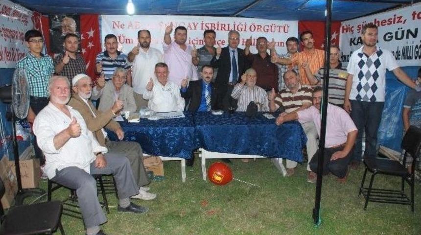 Saadet Partisi Soma Belediye Başkan Adayı Türkmen Aralıksız Çalışıyor