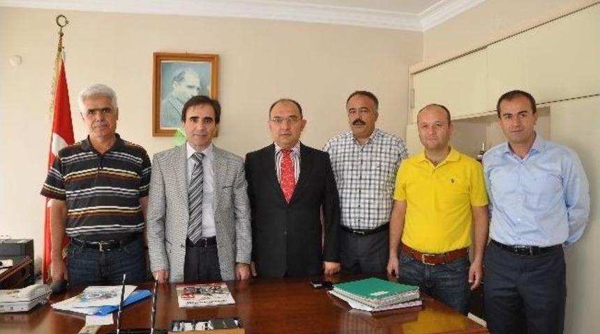 Derman&rsquo;dan Kaymakam Taştan&rsquo;a Ziyaret