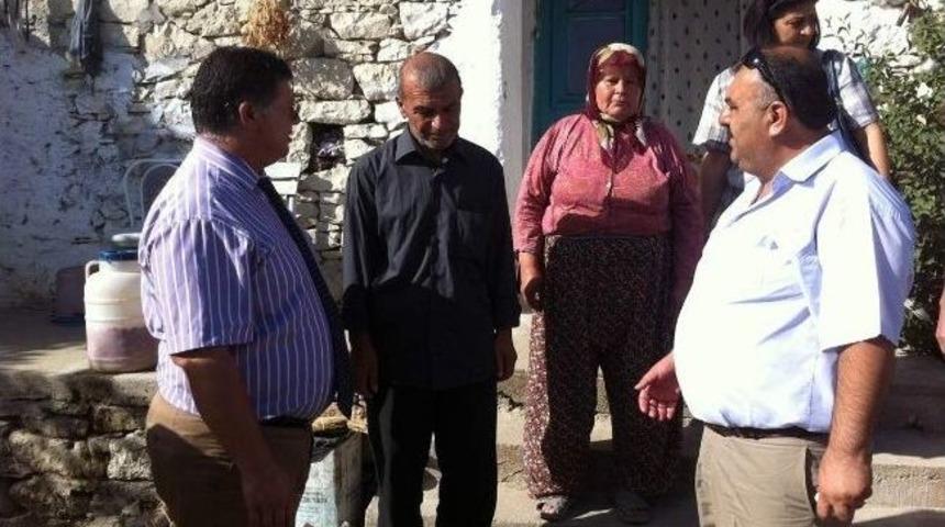 &Ccedil;ipiloğlu Ve İgm &Uuml;yelerinden Aclı Ailelere Taziye Ziyareti