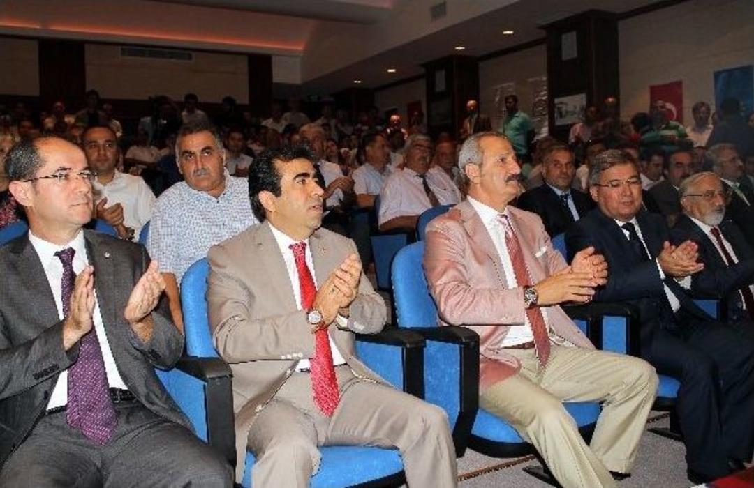 Bakan &Ccedil;ağlayan Mersin&rsquo;de Tkdk&rsquo;nın S&ouml;zleşme İmza T&ouml;renine Katıldı