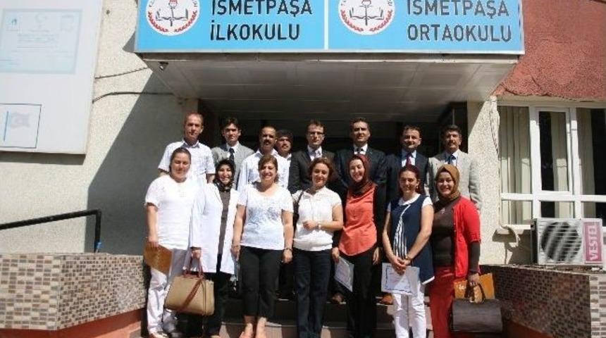 D&uuml;zce İsmetpaşa İlk&ouml;ğretim Okulunda Oryantasyon Eğitimi Tamamlandı