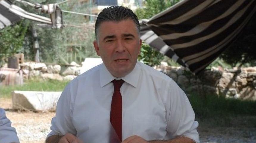 Akb&uuml;k Belediye Başkanı Sandalcı Akb&uuml;k Kanalizasyon &Ccedil;alışmasını Anlattı