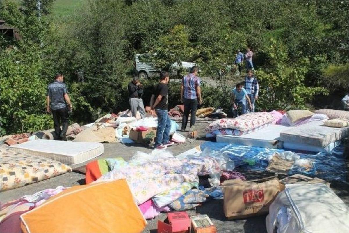 Trabzon'da Bir Evde &Ccedil;ıkan Esrarengiz Yangınların Sırrı Araştırılıyor