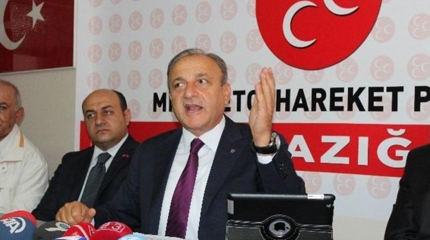 Mhp Genel Başkan Yardımcısı Oktay Vural Elazığ'da