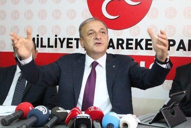 Mhp Genel Başkan Yardımcısı Oktay Vural Elazığ da 2