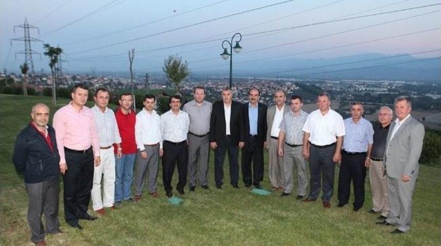 Başkanlar Hızırilyas Su Kontrol Merkezi&rsquo;nde Bir Araya Geldi