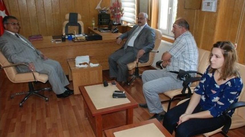 Vali K&ouml;şger'den Yeni M&uuml;ft&uuml;ye Ziyaret