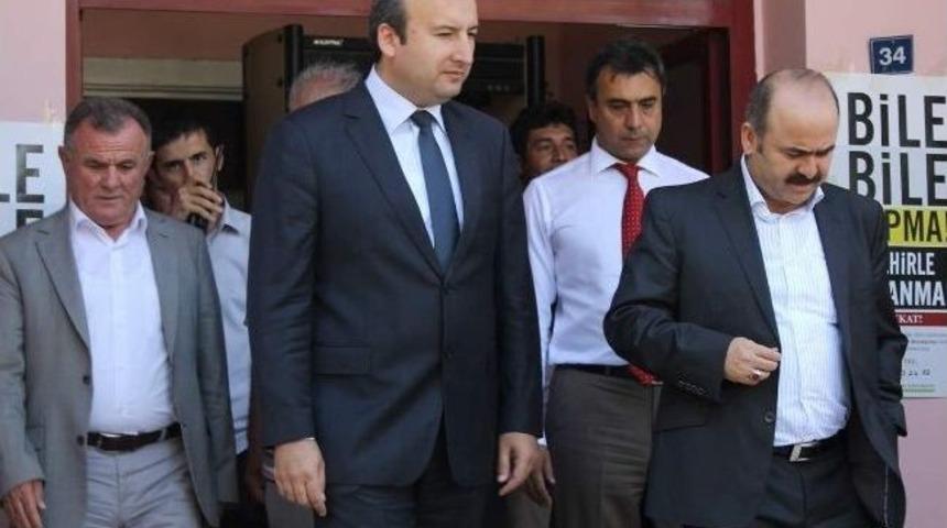 Siirt Valisi Aydın, Kurtalan Kaymakamı İmamoğlu'nu Ziyaret Etti