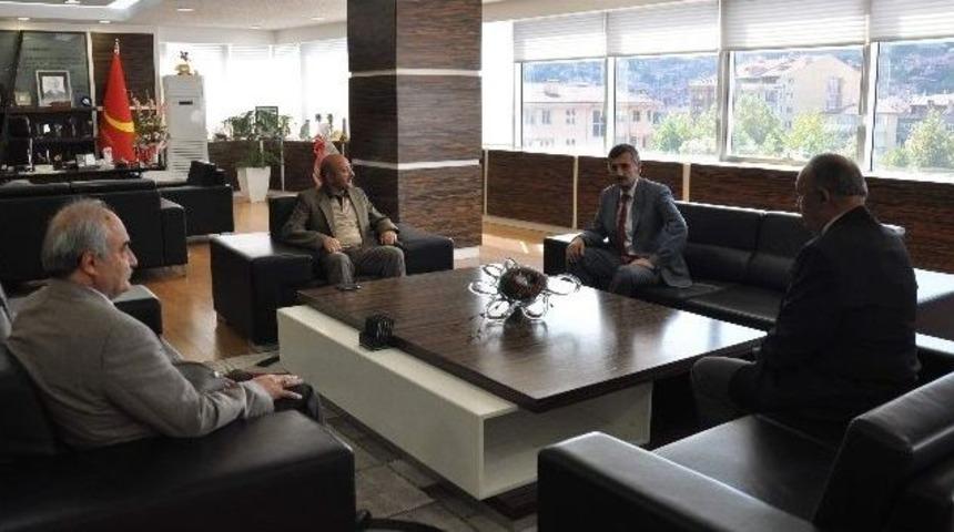 Vali Bektaş&rsquo;tan Top&ccedil;uoğlu&rsquo;na Ziyaret