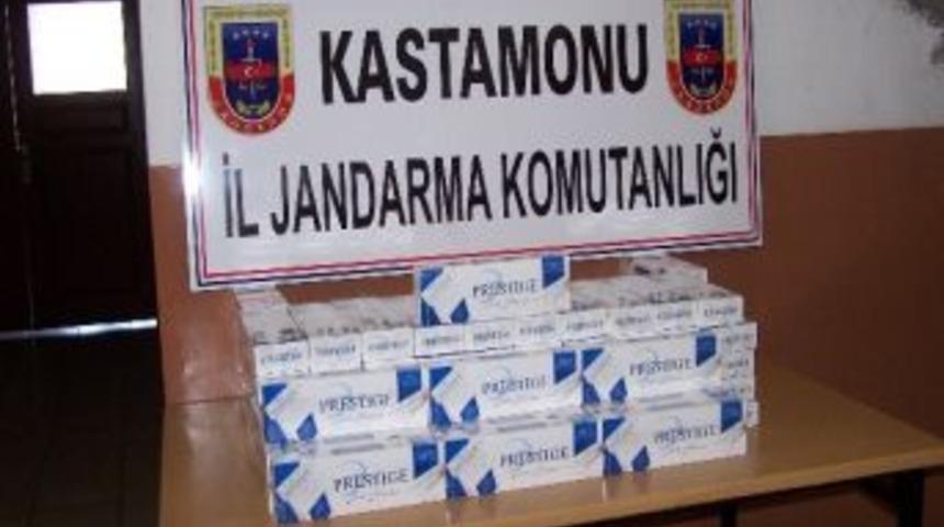 Tosya&rsquo;da 730 Paket Ka&ccedil;ak Sigara Ele Ge&ccedil;irildi