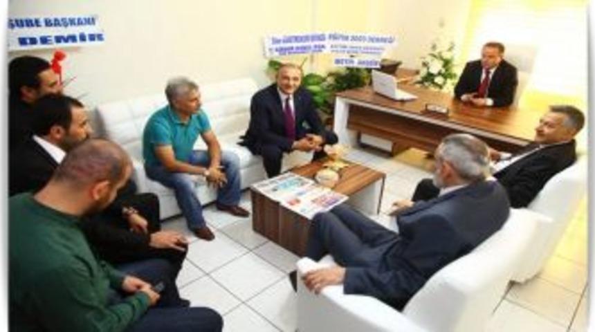 MHP Grup Başkanvekili Oktay Vural'dan EBMC'ye ziyaret&rlm;