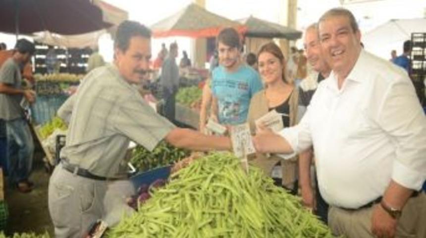 Chp Gaziemir Belediye Başkan Aday Adayı Fikret Kar Pazarın Nabzını Yokladı