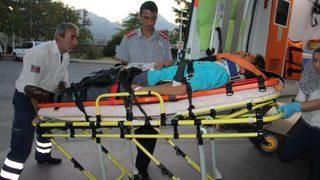 Seydişehir'de Motosiklet Yayaya Çarptı: 2 Yaralı