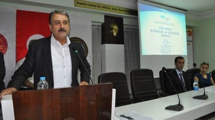 Esnafa, &lsquo;6331 Sayılı İş Sağlığı Ve G&uuml;venliği Kanunu&rsquo; Anlatıldı