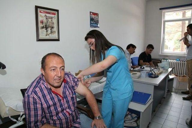 Odunpazarı Belediyesi&rsquo;nden İş&ccedil;ilerine Sağlık Taraması 3