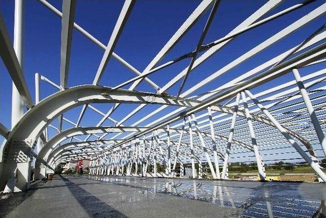 Vezirçiftliği Spor Salonu İnşaatı Devam Ediyor 2