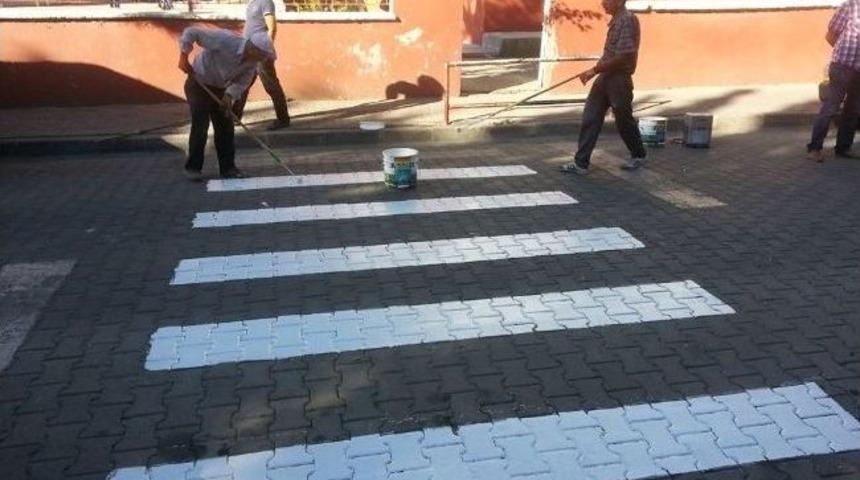 L&uuml;leburgaz'da Yaya &Ccedil;izgileri Yenilendi