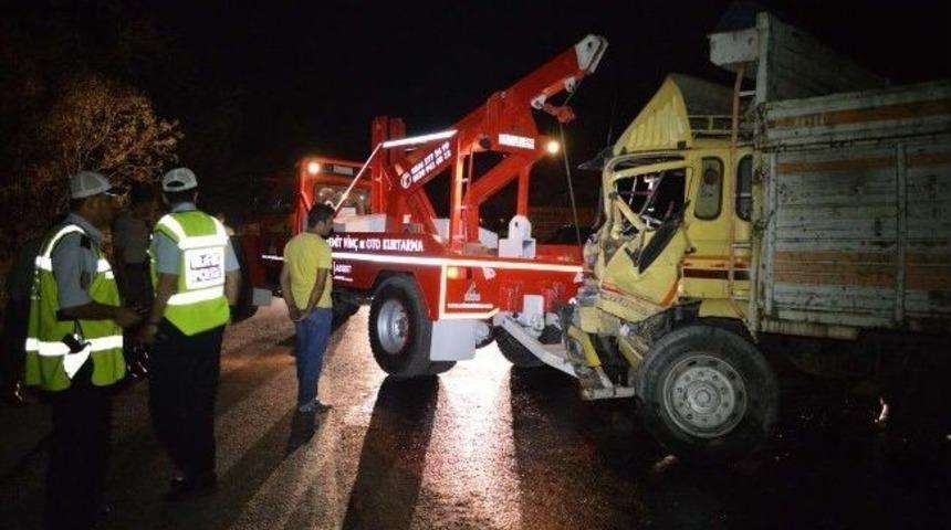 Alkoll&uuml; Kamyon Şof&ouml;r&uuml; E-87 Kara Yolunu Savaş Alanına &Ccedil;evirdi