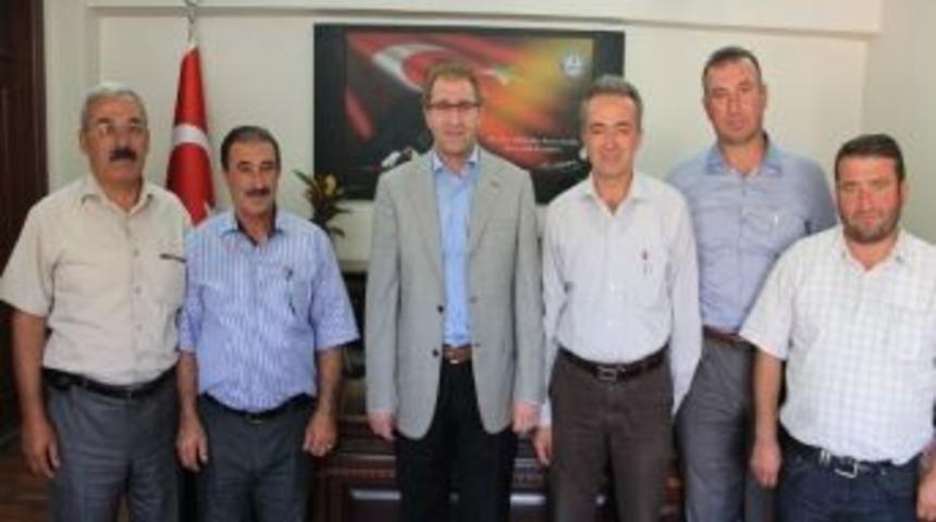 Kuluncak Ziraat Odası'ndan Kaymakam G&uuml;ndoğdu&rsquo;ya Ziyaret