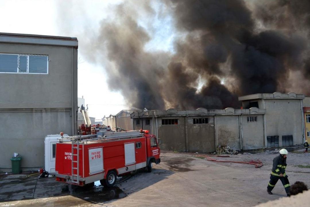 Kahramanmaraş&rsquo;ta Yangın Paniği