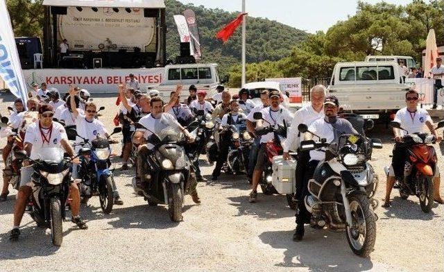 Başkan Durak, Motorcularla Bilikte “doğaya Şiddete Hayır” Dedi