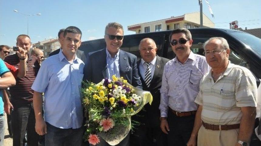 Beşiktaş Başkanı Fikret Orman Biga&rsquo;da