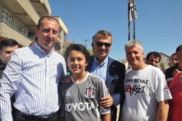 Beşiktaş Başkanı Fikret Orman Biga&rsquo;da 1