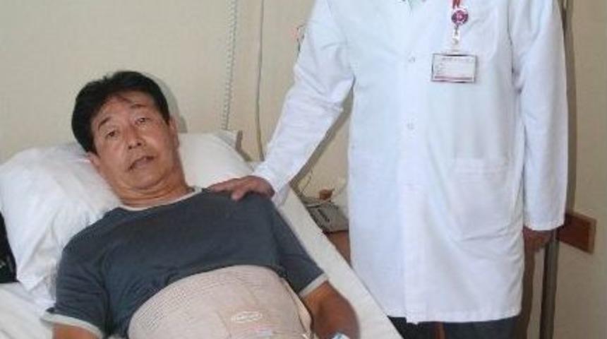 Japon Paraş&uuml;t&ccedil;&uuml; Erzincan&rsquo;da Tedavi Ediliyor