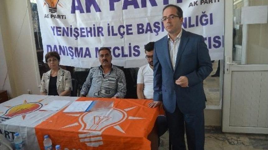 Ak Parti'li Alta&ccedil; İl&ccedil;e Danışma Meclisi Toplantısına Katıldı
