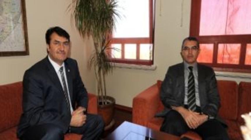 Osmangazi Kaymakamı T&uuml;rker&rsquo;den Başkan D&uuml;ndar&rsquo;a İade-i Ziyaret