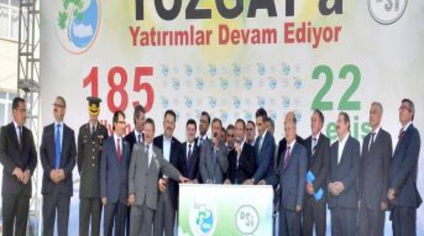 Bozdağ Ve Eroğlu, 22 Tesisin A&ccedil;ılış Ve Temel Atma T&ouml;renine Katıldı